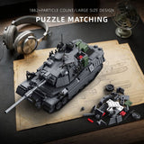 Afobrick 12GO 97055 Leopard 1 Medium Tank, view 3