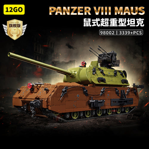Afobrick 12GO 98002 Panzer VIII Maus Land Cruiser Version