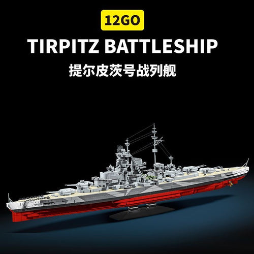 Afobrick 12GO 98006 Tirpitz Battleship