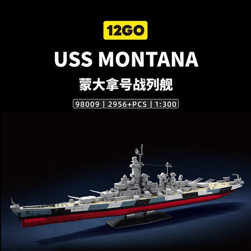 Afobrick 12GO 98009 USS MONTANA