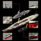 Afobrick 12GO 98009 USS MONTANA, view 3