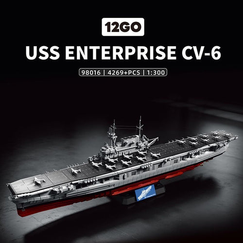 Afobrick 12GO 98016 1:300 USS ENTERPRISE CV-6
