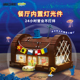 Afobrick AREA-X AB0027 SpongeBob SquarePants Krusty Krab, view 2