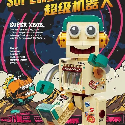 Afobrick Area-X AD0001 TINTOWN Super XBob