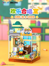 Afobrick AREA-X AB0150-AB0153 Crayon Shin-chan Happy Base Box Series, view 2
