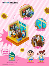 Afobrick AREA-X AB0150-AB0153 Crayon Shin-chan Happy Base Box Series, view 3