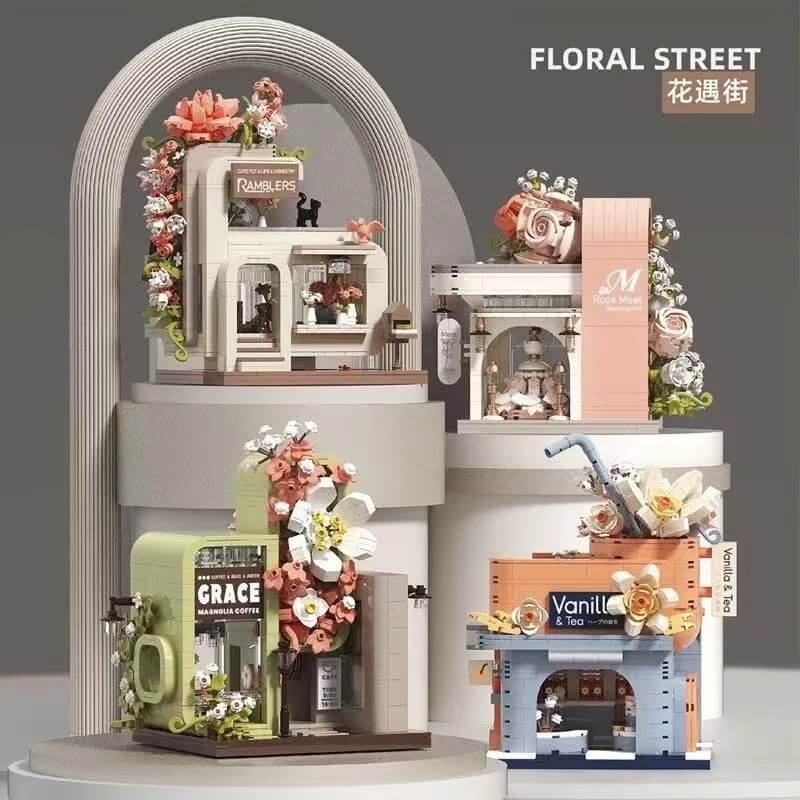 Afobrick BALODY Floral Street Mini Brick