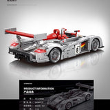 Afobrick Bole Brick Audi R8 LM-P LE MANS, view 3