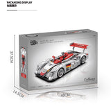 Afobrick Bole Brick Audi R8 LM-P LE MANS, view 6