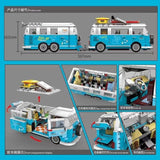 Afobrick BUILDING BLOCKS Volkswagen T2 2775pcs, view 2