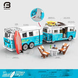 Afobrick BUILDING BLOCKS Volkswagen T2 2775pcs, view 3