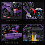 Afobrick CACO BLOCK Aston Martin GT3 1266pcs, view 3