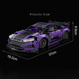 Afobrick CACO BLOCK Aston Martin GT3 1266pcs, view 4