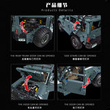 Afobrick CACO BLOCK C009 RY300 Off-road Vehicle, view 3