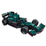 Afobrick CACO BLOCK Green F1 Formula Car 1:12 1089pcs, view 2