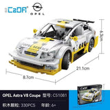 Afobrick CADA C51081 Opel Astra V8 Coupe RC, view 4