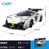 Afobrick CADA C51083 Fantasma Race Car Koenigsegg Agera RC, view 2