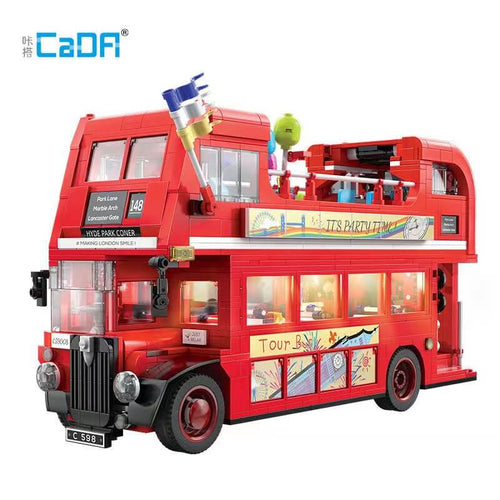 Afobrick CaDA C59008 London Retro Tour Bus 1770pcs