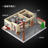 Afobrick CaDA C61031 Initial D Fujiwara Tofu Store 1908pcs, view 3