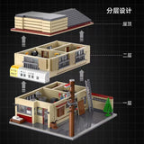 Afobrick CaDA C61031 Initial D Fujiwara Tofu Store 1908pcs, view 4