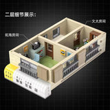 Afobrick CaDA C61031 Initial D Fujiwara Tofu Store 1908pcs, view 5