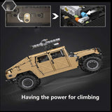 Afobrick CADA C61036 HUMVEE 1:8 3935pcs, view 5