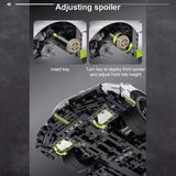 Afobrick CADA C61048 Master Fantasma Sports Car, view 2