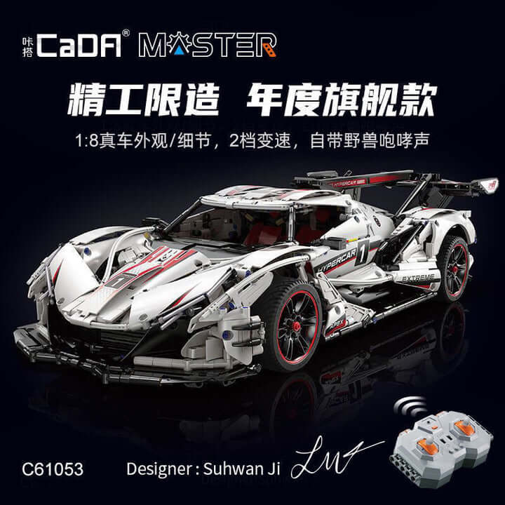 Afobrick CADA C61053 Gumpert Apollo IE 1:8 4449pcs RC