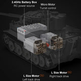 Afobrick CaDA C61071 Tiger Tank 925pcs, view 3