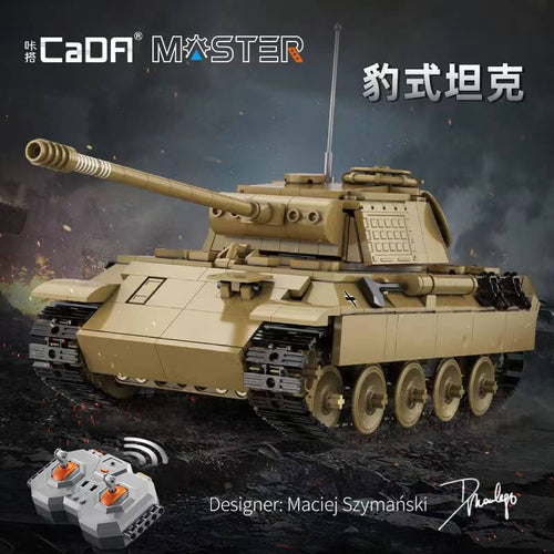 Afobrick CaDA C61073 Panzerkampfwagen V Panther 907pcs