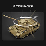 Afobrick CaDA C61073 Panzerkampfwagen V Panther 907pcs, view 4