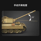 Afobrick CaDA C61073 Panzerkampfwagen V Panther 907pcs, view 6