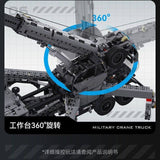 Afobrick CADA C61507 Military Crane Truck, view 3