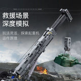 Afobrick CADA C61507 Military Crane Truck, view 6