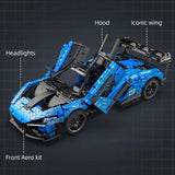 Afobrick CADA C63003 McLaren Senna GTR 2088pcs, view 4