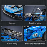 Afobrick CADA C63003 McLaren Senna GTR 2088pcs, view 6