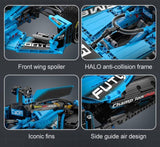 Afobrick Cada C64004 Formula E 1667pcs, view 5
