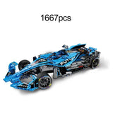 Afobrick Cada C64004 Formula E 1667pcs, view 6
