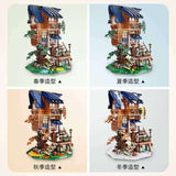 Afobrick CADA C66004 Four Seasons Tree House 1155pcs, view 2