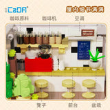Afobrick CaDA C66007 Summer Breeze Coffee Shop 1108pcs, view 5