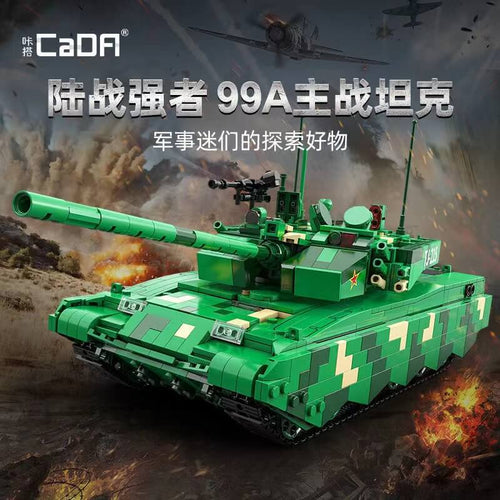 Afobrick CaDA C82001 99A Main Battle Tank 1707PCS