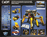 Afobrick CaDA C91064 Mechanics Technology Kit Hexapod robot 1227pcs, view 2