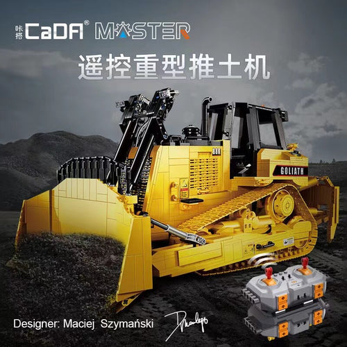 Afobrick CADA Master C61056 Heavy Bulldozer 1:16 2826pcs