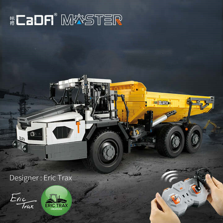 Afobrick CADA Master C61054 RC Articulated Dump Truck