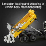 Afobrick CADA Master C61054 RC Articulated Dump Truck, view 4