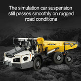 Afobrick CADA Master C61054 RC Articulated Dump Truck, view 5