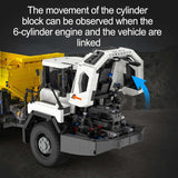 Afobrick CADA Master C61054 RC Articulated Dump Truck, view 6
