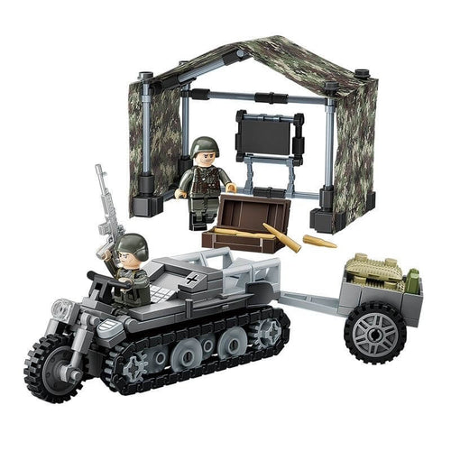 Afobrick CAYI 6825 SdKfz 2 Tracked motorcycle
