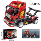Afobrick DECOOL 33010 Race Truck, view 2