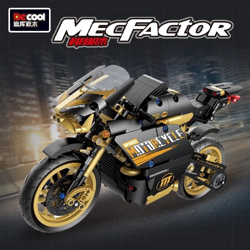 Afobrick DECOOL 33011 MecFactor Speedway Cyclone Motorcycle